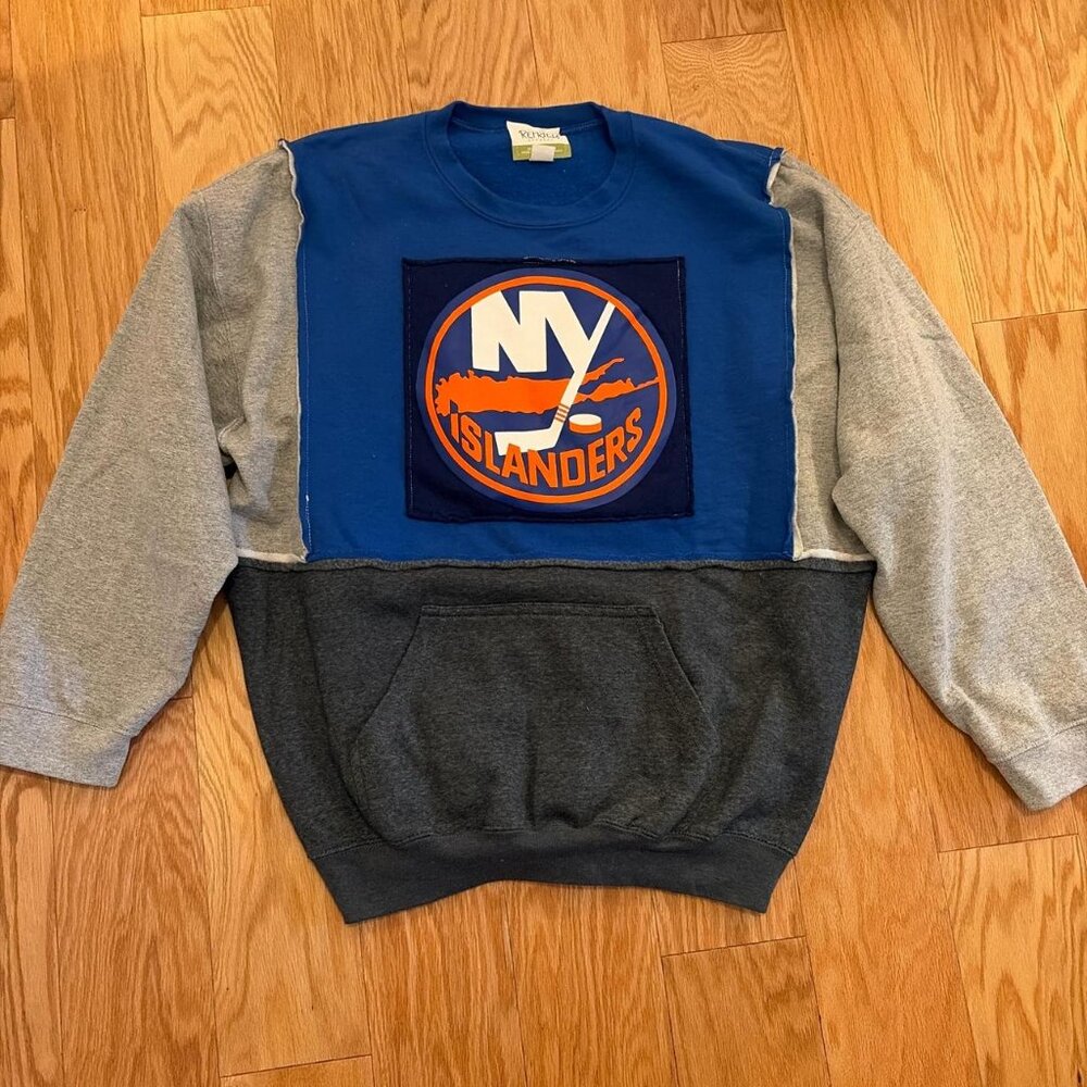 Vintage Reworked New York Islanders Crewneck Sweatshirt